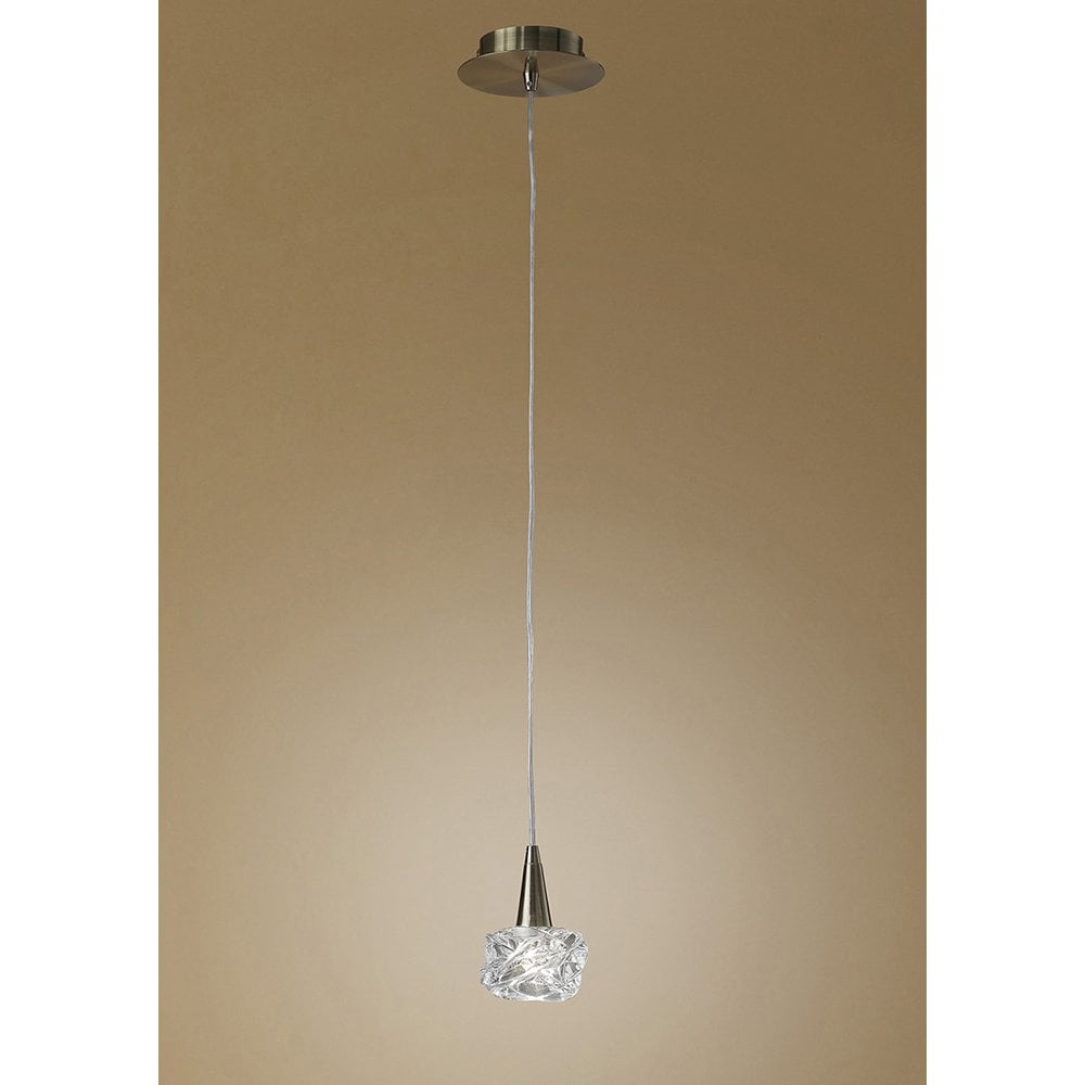 Maremagnum Pendant Light in Antique Brass - Artistic G9 Illumination