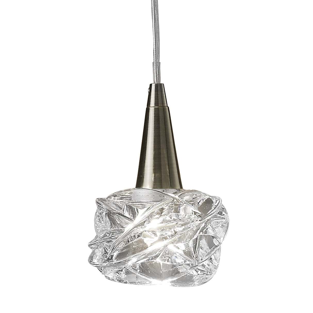 Maremagnum Pendant Light in Antique Brass - Artistic G9 Illumination