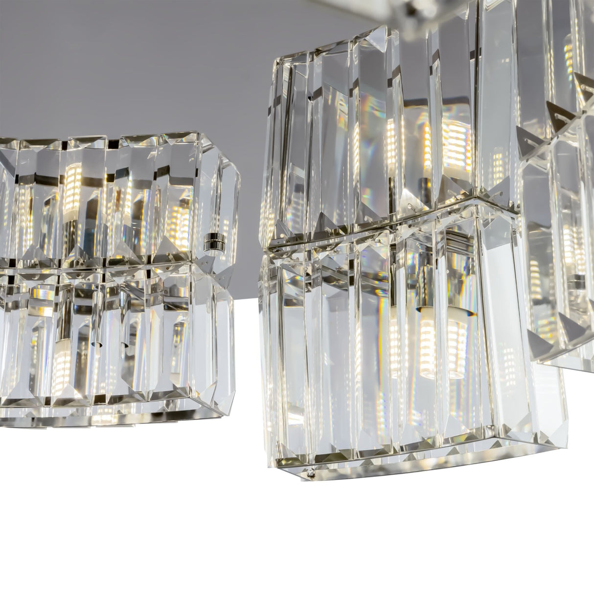 Sleek Chrome Colline Pendant Light