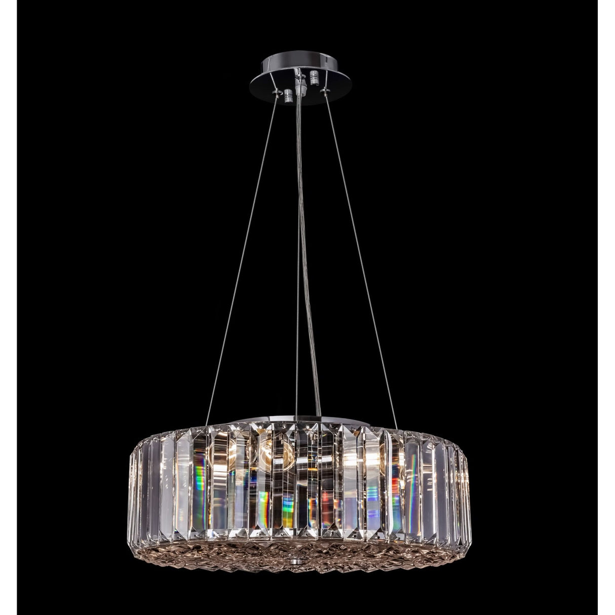 Sleek Chrome Recinto Modern Ceiling Light Fixture