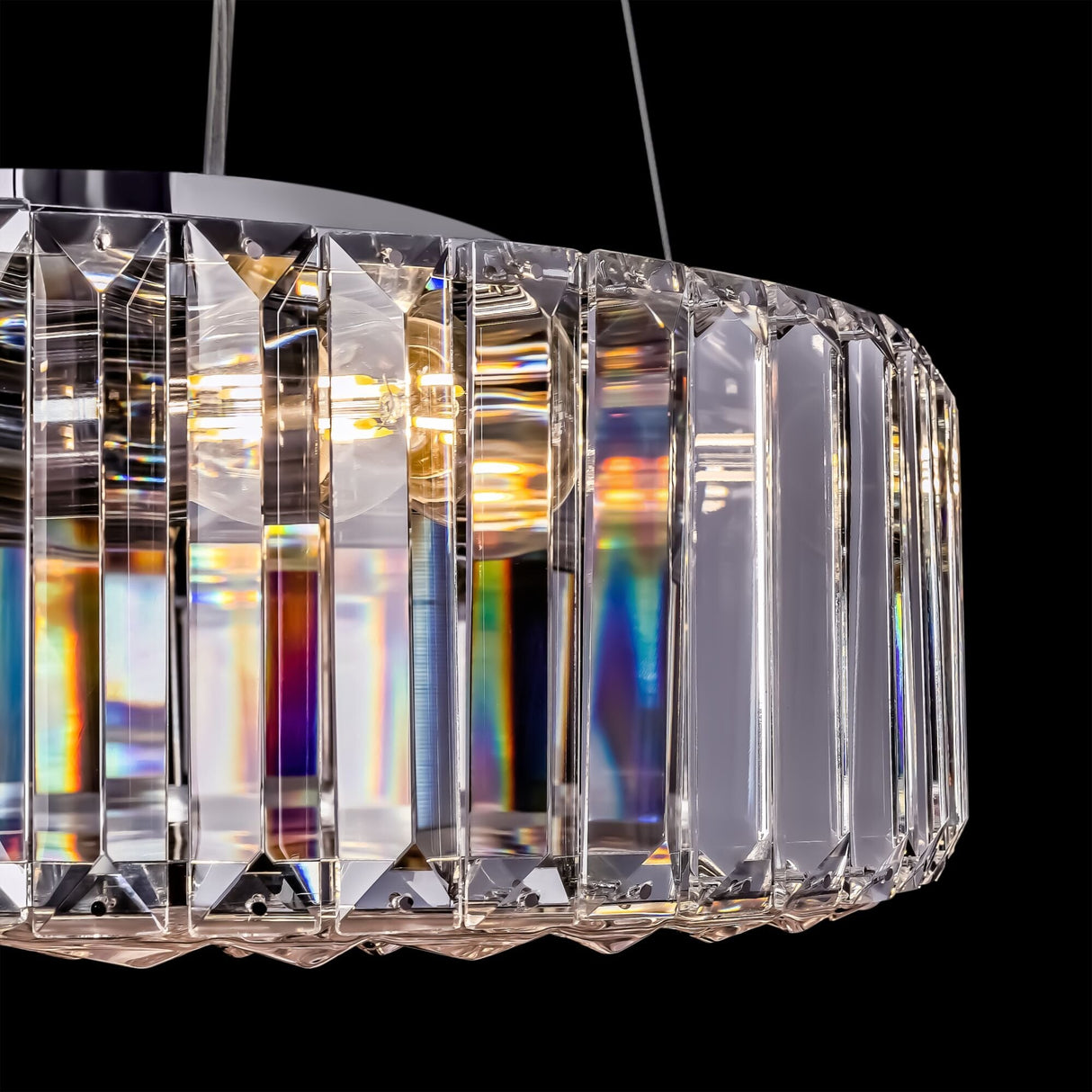 Sleek Chrome Recinto Modern Ceiling Light Fixture