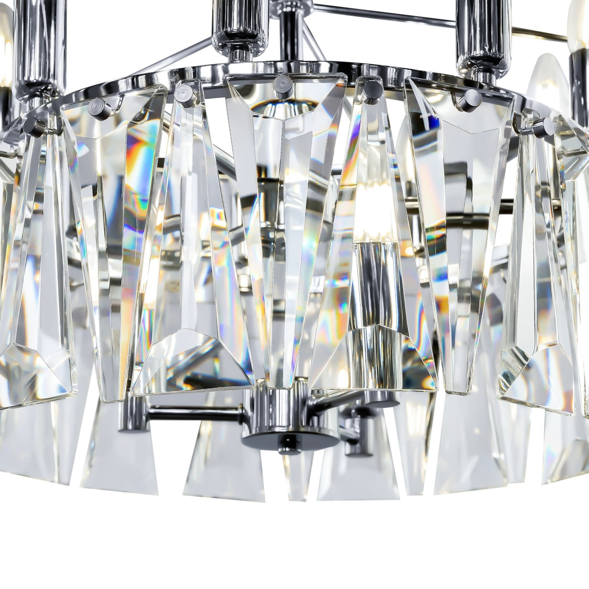 Contemporary Chrome Elegance: The Puntes Pendant Light