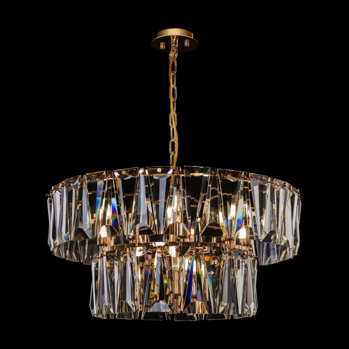 Radiant Gold Spire Pendant Light