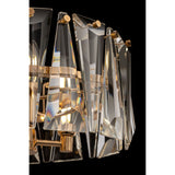 Contemporary Gold Spire Pendant Light