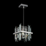 Sleek Cerezo Chrome Hanging Light Fixture