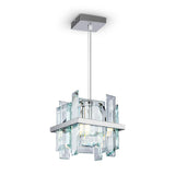 Sleek Cerezo Chrome Hanging Light Fixture
