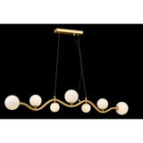 Contemporary Uva Gold Hanging Light Fixture