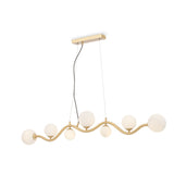 Contemporary Uva Gold Hanging Light Fixture