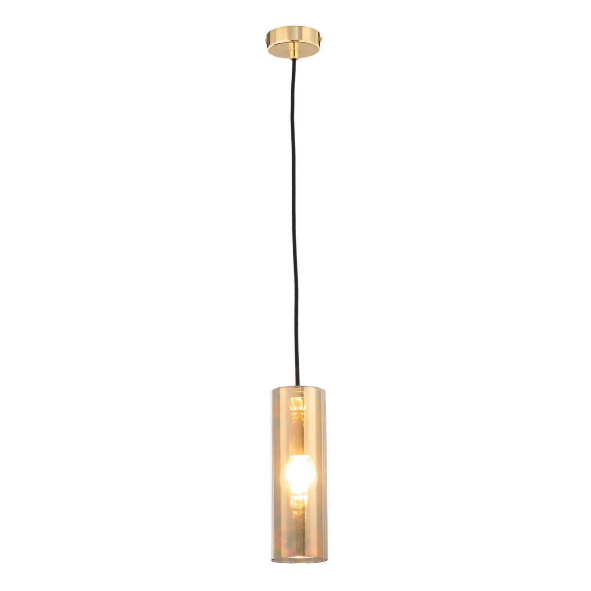 Radiant Elegance Gold Pendant Light