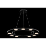 Sleek Black Fad Pendant Light Fixture