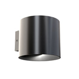 Sleek Black Rond Wall Lamp with G9 Bulb