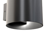 Sleek Black Rond Wall Lamp with G9 Bulb