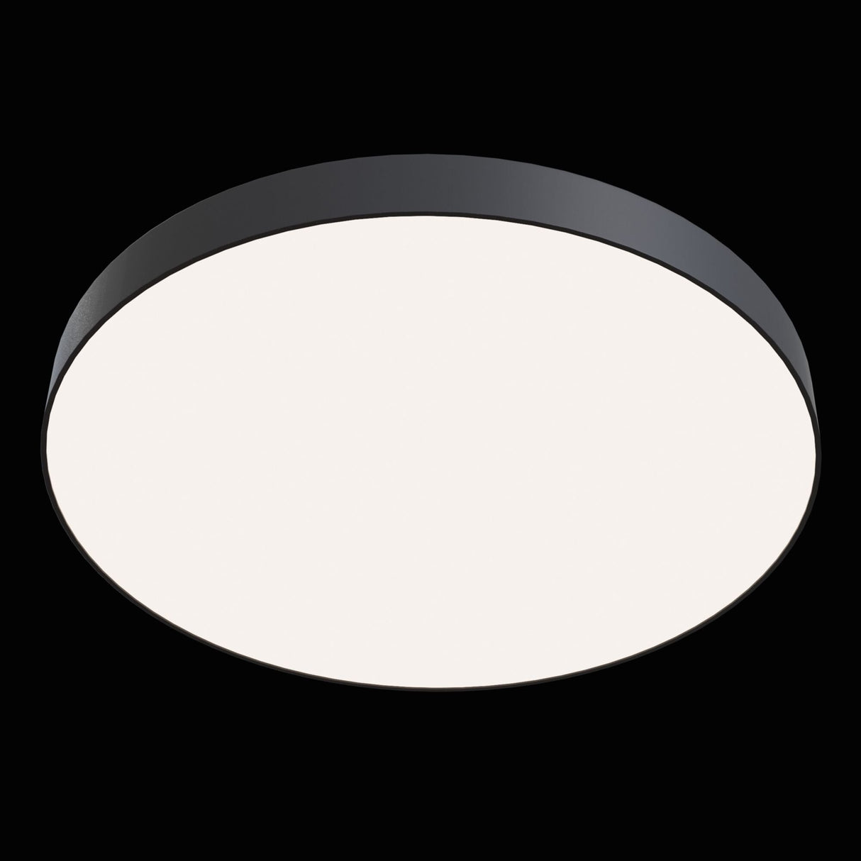 Sleek Black Zon LED Ceiling Light Fixture