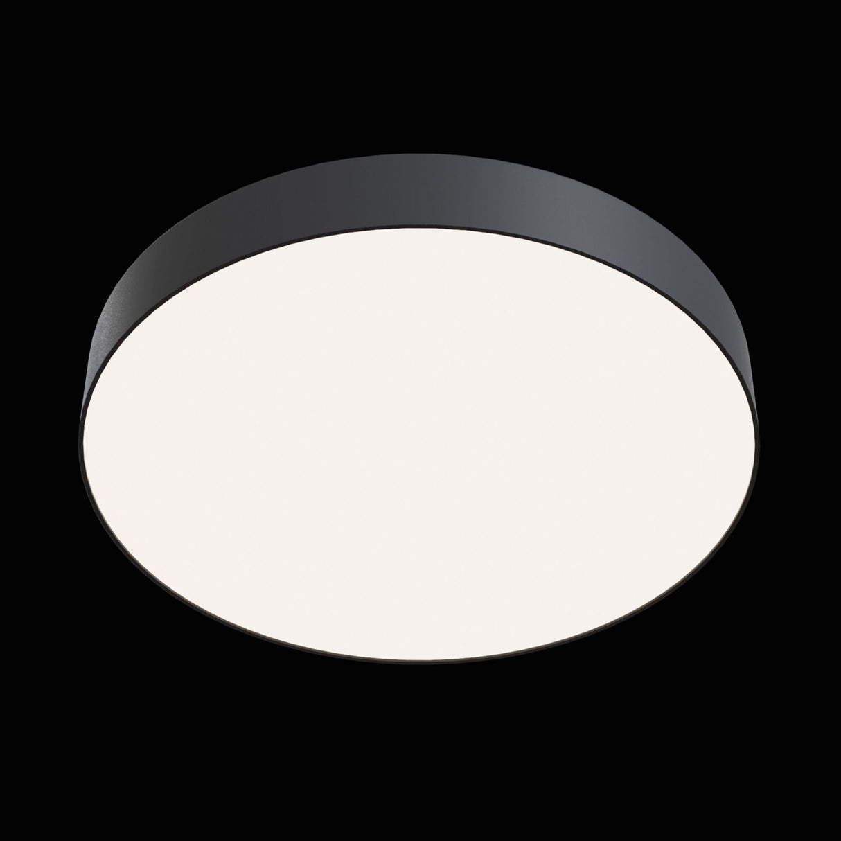 Sleek Zon Black LED Ceiling Light Fixture