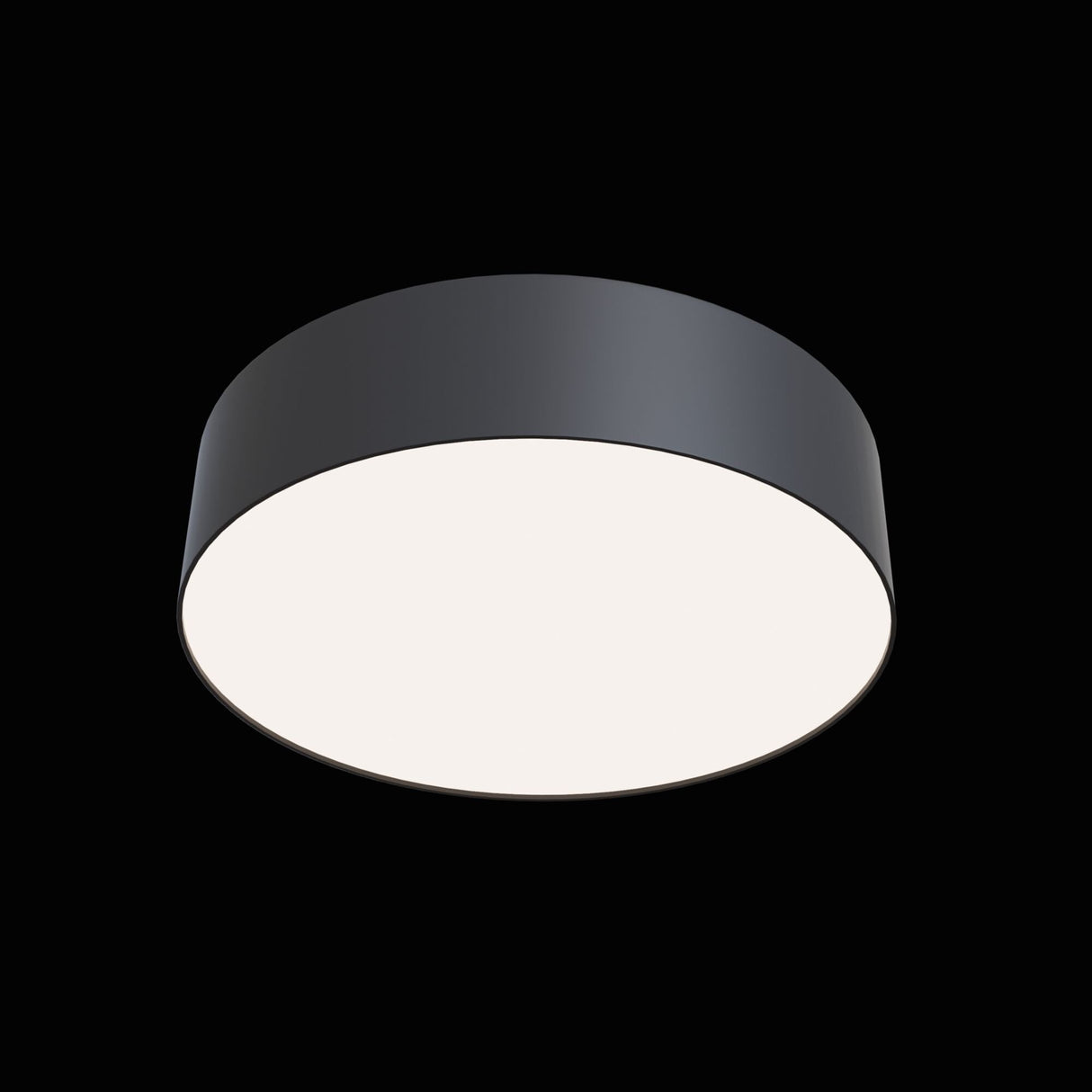 Zon Series Black Modern LED Ceiling Light