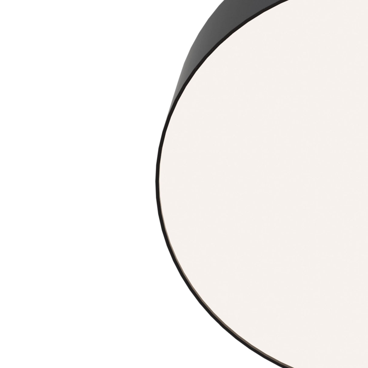 Zon Series Black Modern LED Ceiling Light