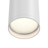White FOCUS S Ceiling Light Fixture