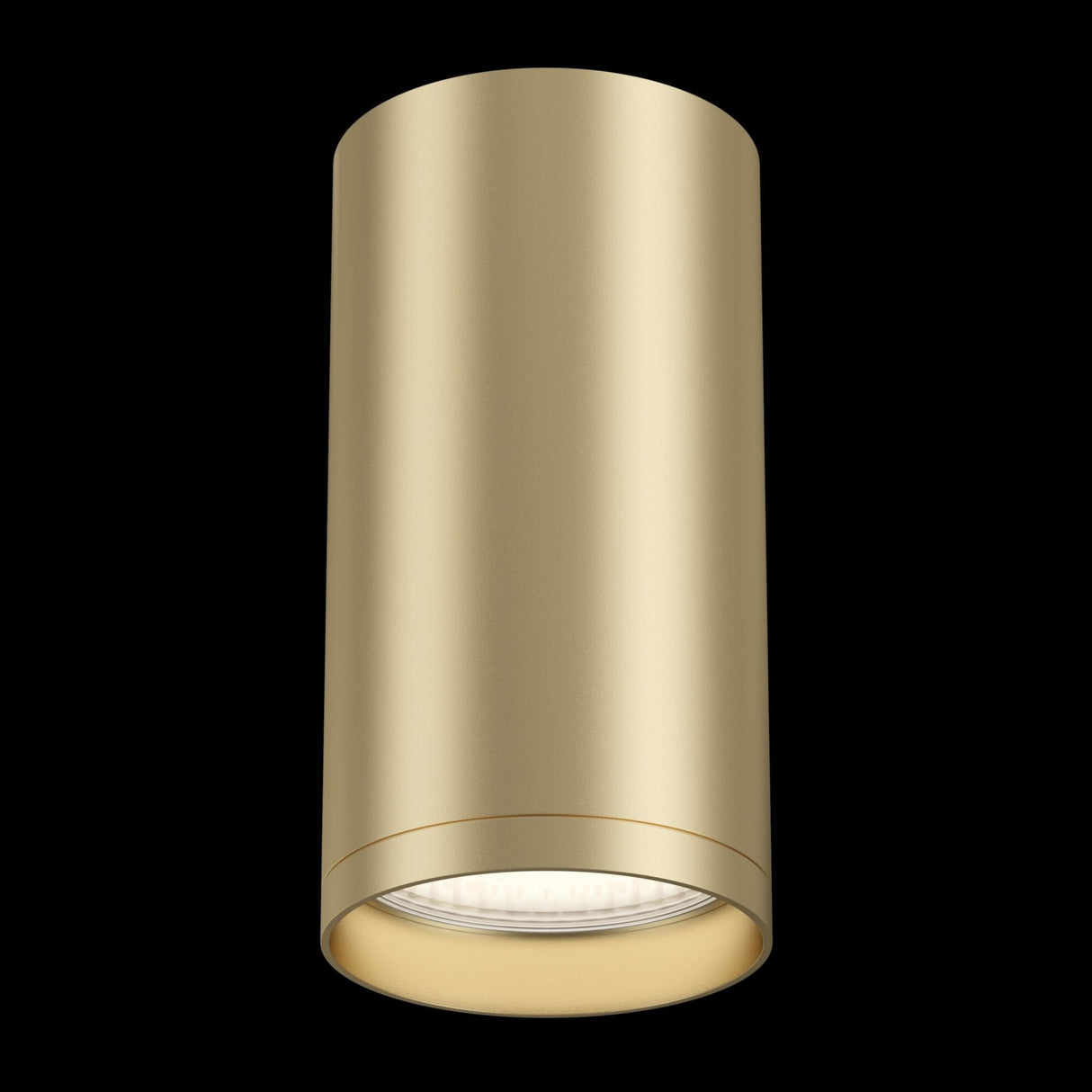 Elegant Matt Gold Focus S Ceiling Light Fixture