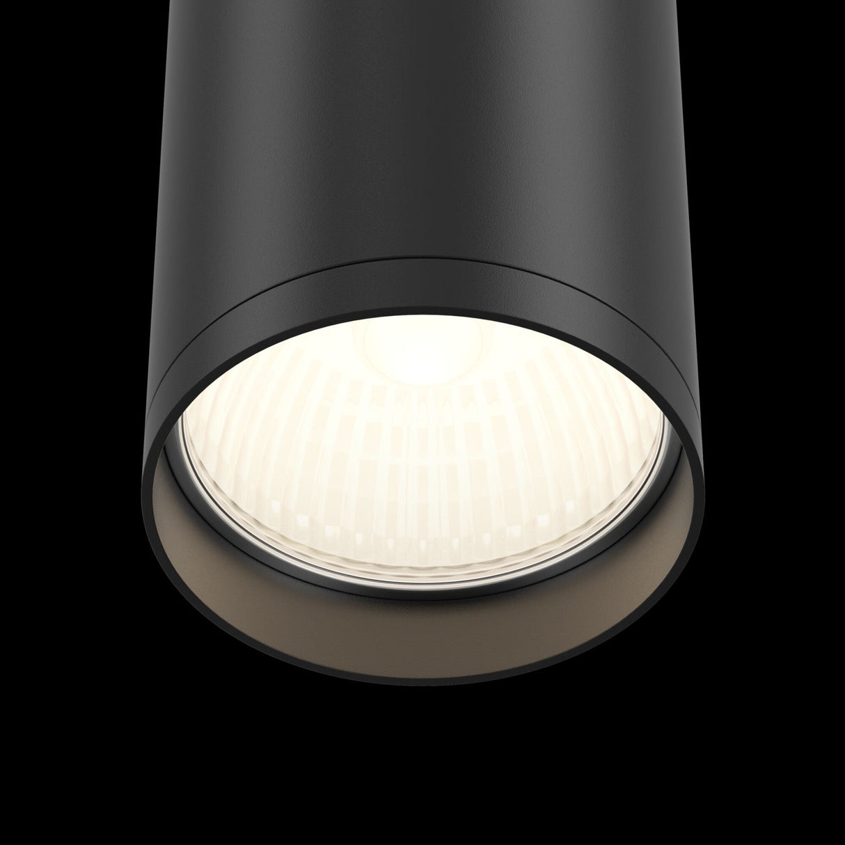Elegant Black FOCUS S Ceiling Lamp - Modern Minimalist Design