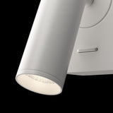 Sleek Mirax White LED Wall Lamp