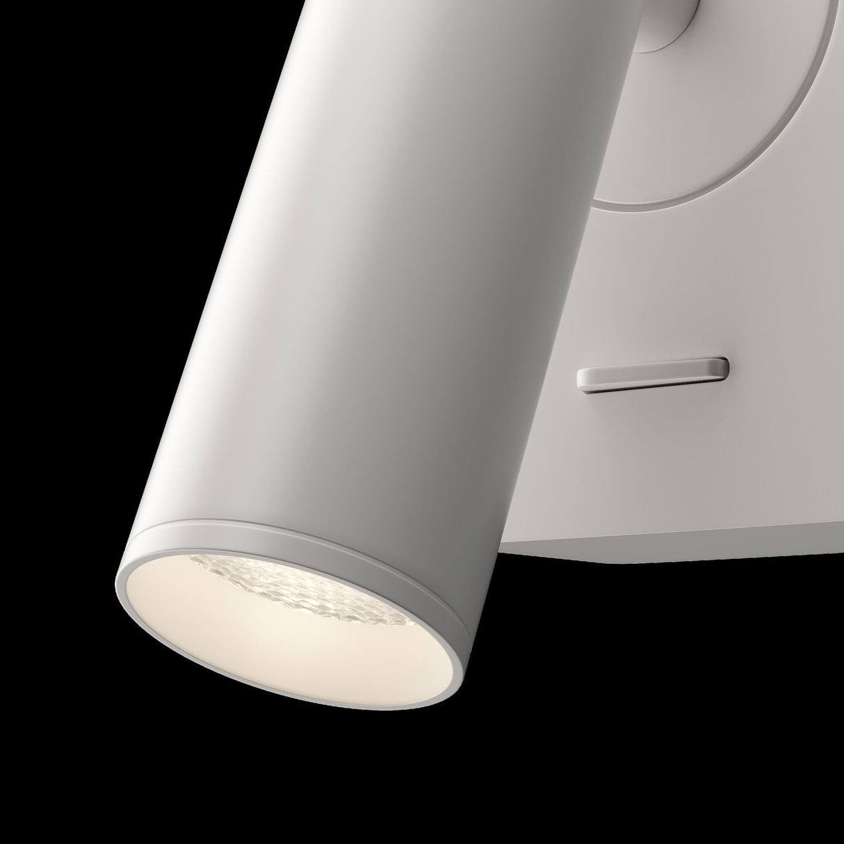 Sleek Mirax White LED Wall Lamp