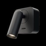 Sleek Mirax Black LED Wall Light