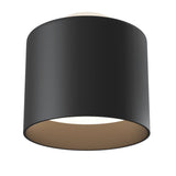 Sleek Planet Black LED Ceiling Light Fixture