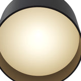 Sleek Planet Black LED Ceiling Light Fixture