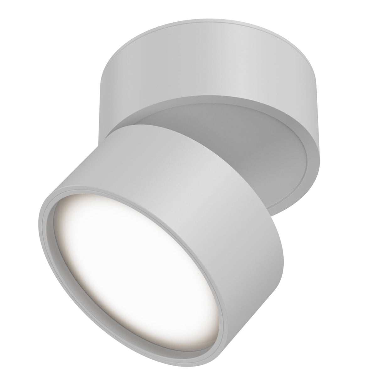 Sleek White Onda Series Ceiling Light