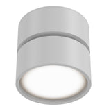 Sleek White Onda Series Ceiling Light