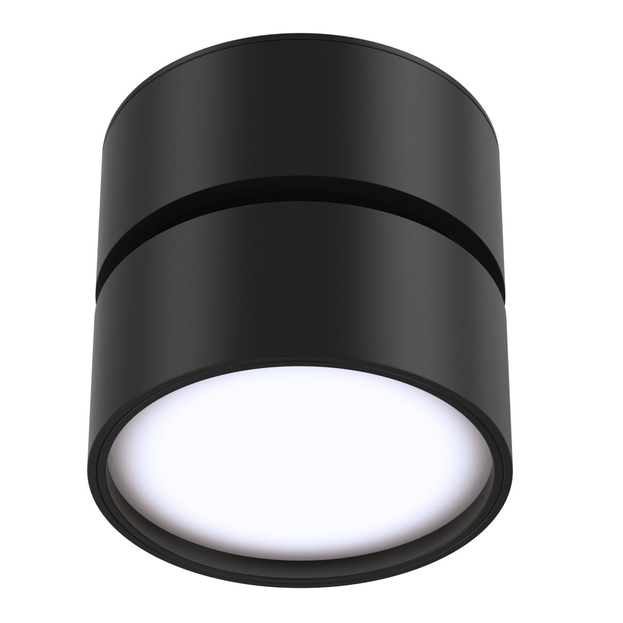 Modern Onda Series Black LED Ceiling Light