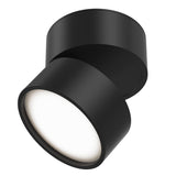 Onda Black Adjustable LED Ceiling Lamp