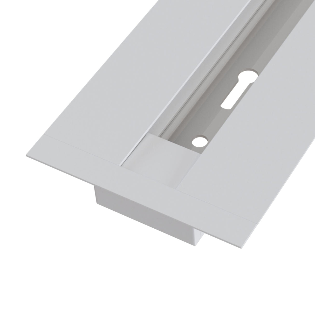 White Track Lighting Accessory - Single Phase Busbar Trunking System