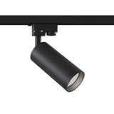 Black Focus Single Phase Track Light System