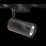 Modern Black LED Track Lighting - Single Phase System