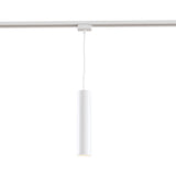 White Track Lighting - Single Phase Track Lamp, GU10 50W, 300mm Height