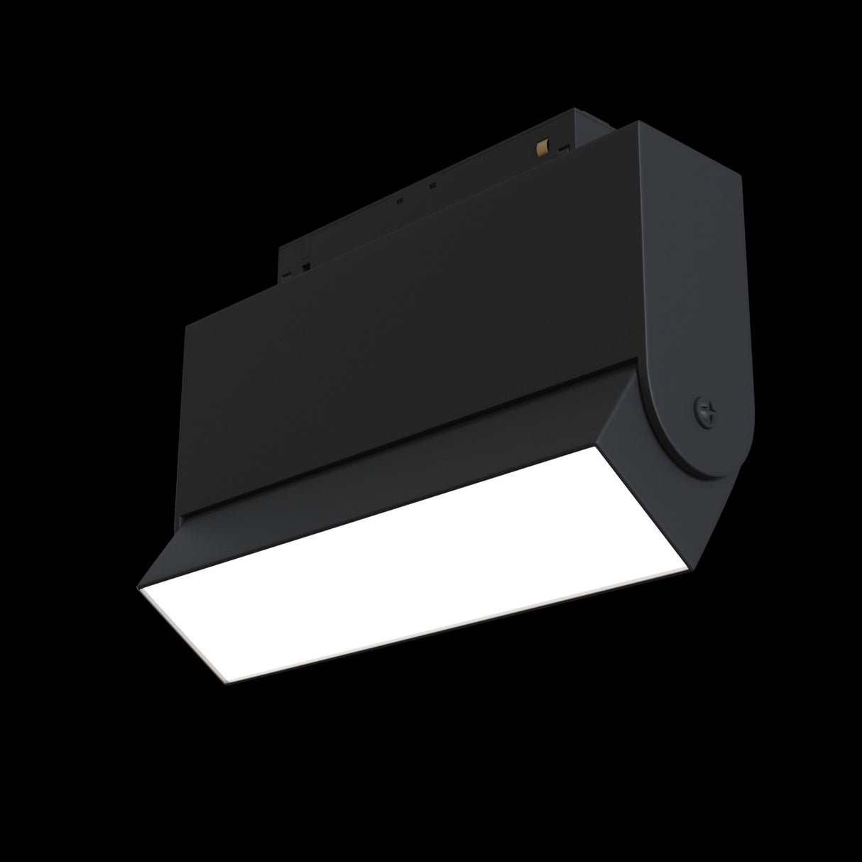 Adjustable 10W Cool White LED Projector for Magnetic Track - BASIS Series, Black