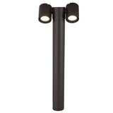 Sleek Black Outdoor Wall-Mounted Landscape Light