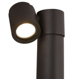 Wall Street Outdoor Black Modern Landscape Light
