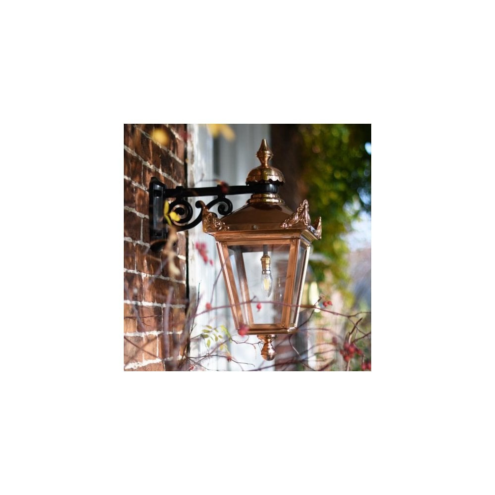 Victorian-Style Square Lantern with Versatile Finish Options