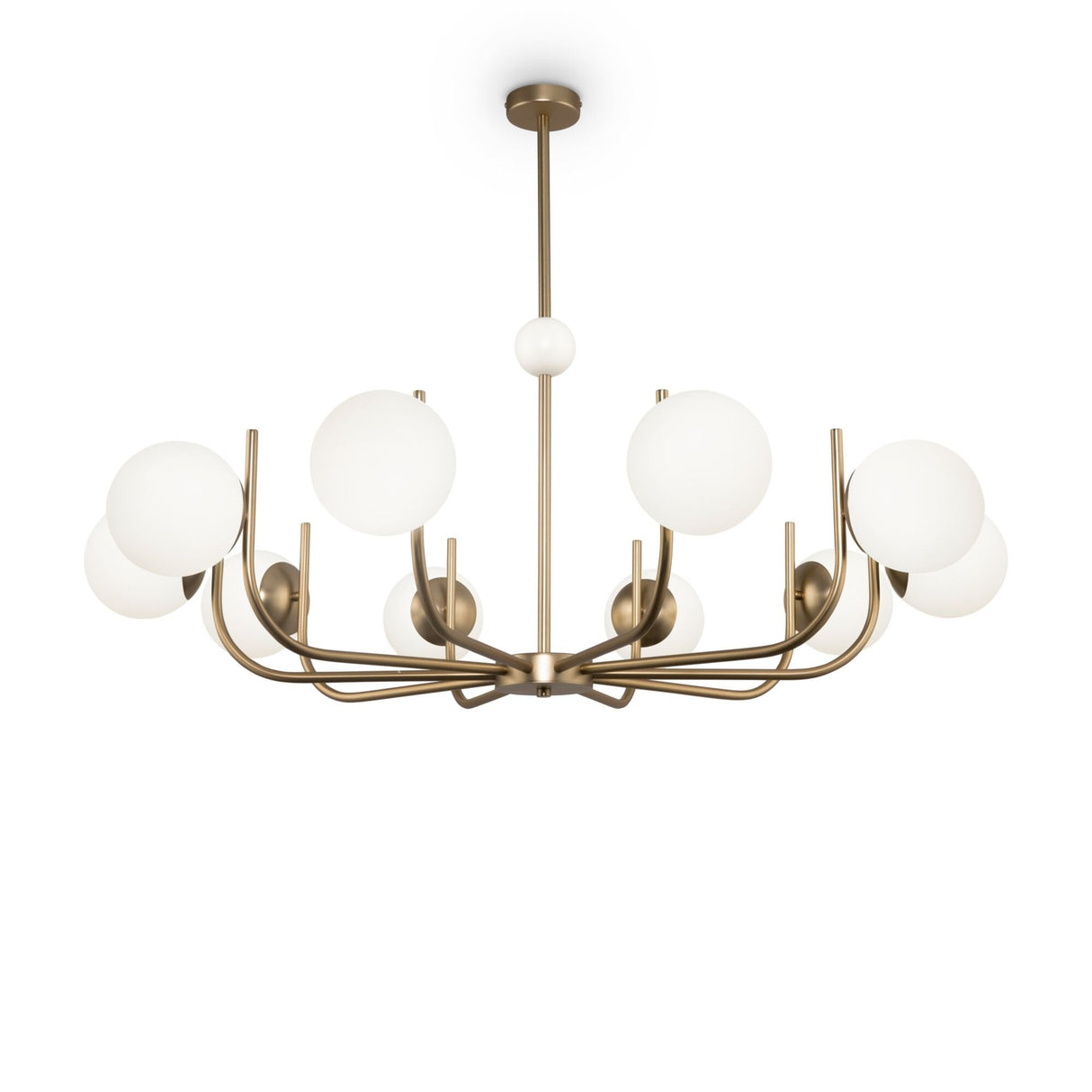 Contemporary Brass Elegance 109: Grand Pendant Light