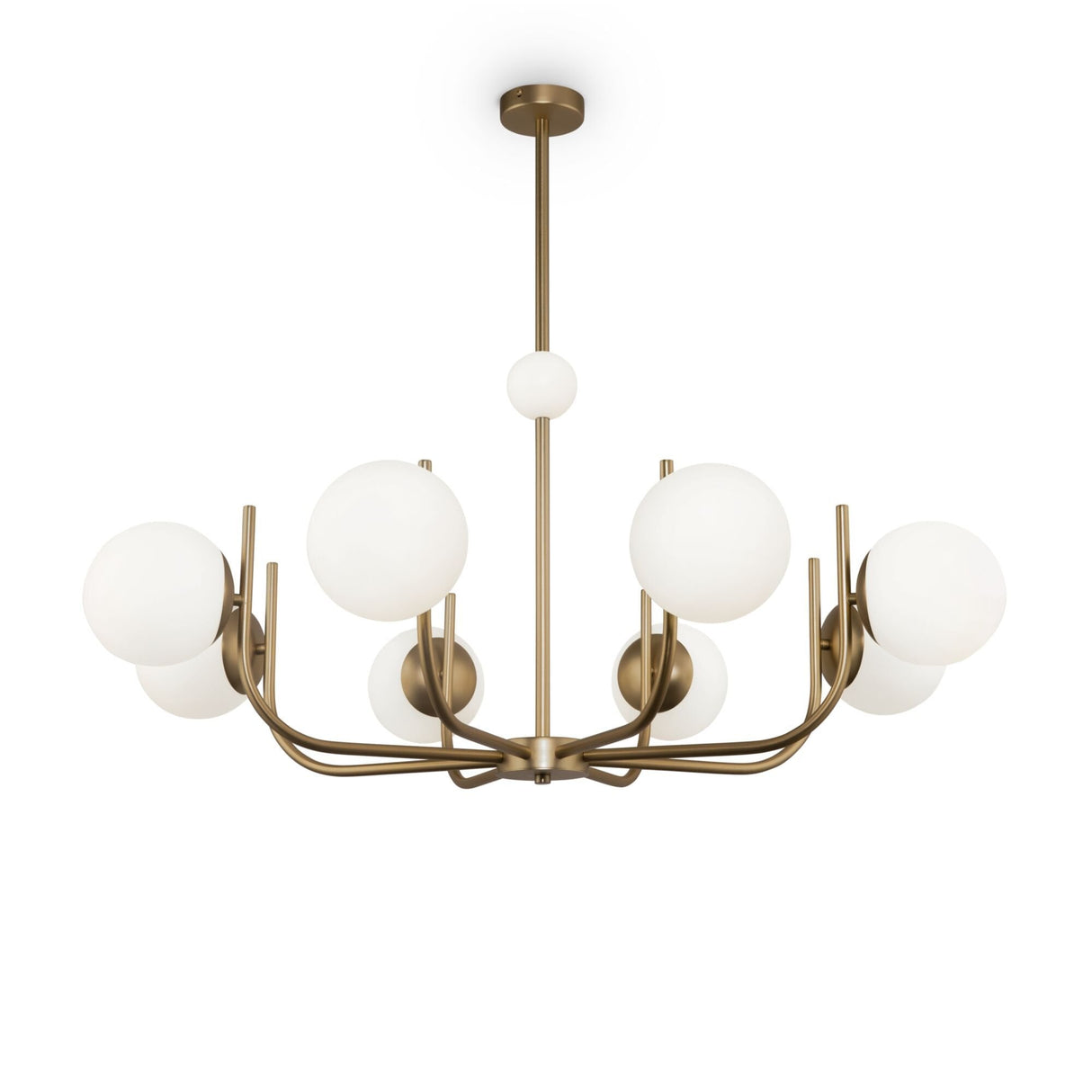 Contemporary Elegance Brass Chandelier - New Series 109