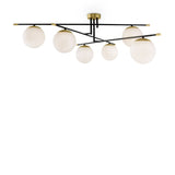 Nostalgia Series: Matte Gold Contemporary Ceiling Lamp