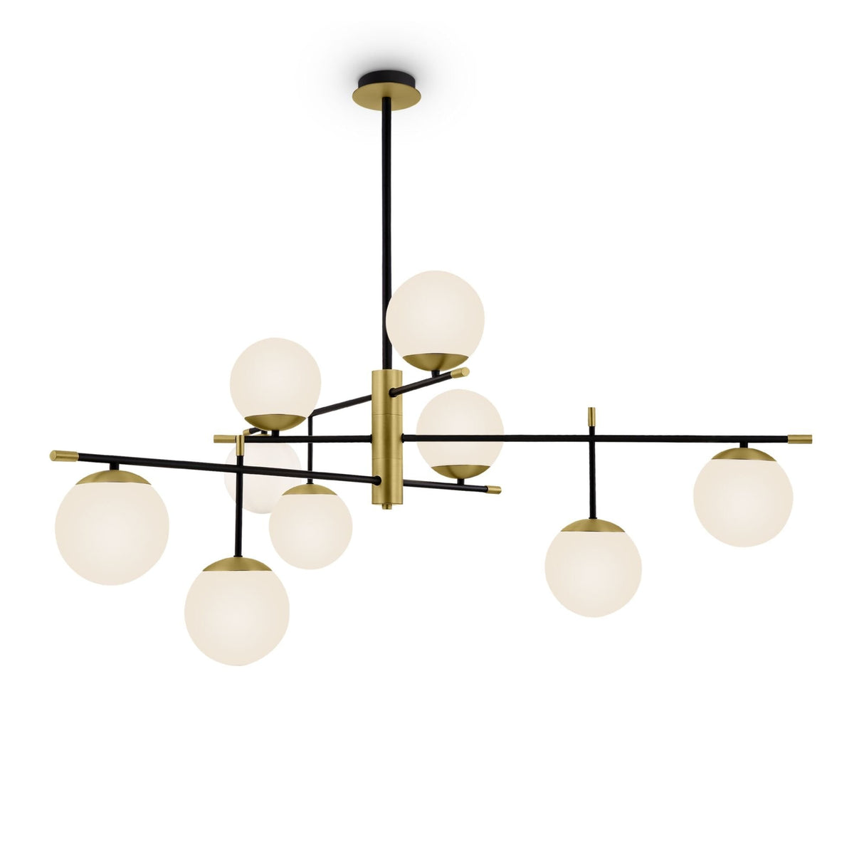 Nostalgic Elegance Matt Gold Pendant Light