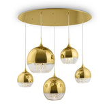 Fermi Gold Pendant Light Fixture