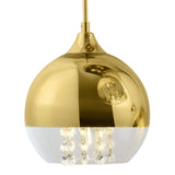 Fermi Gold Pendant Light Fixture