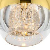 Luxe Gold Fermi Pendant Light