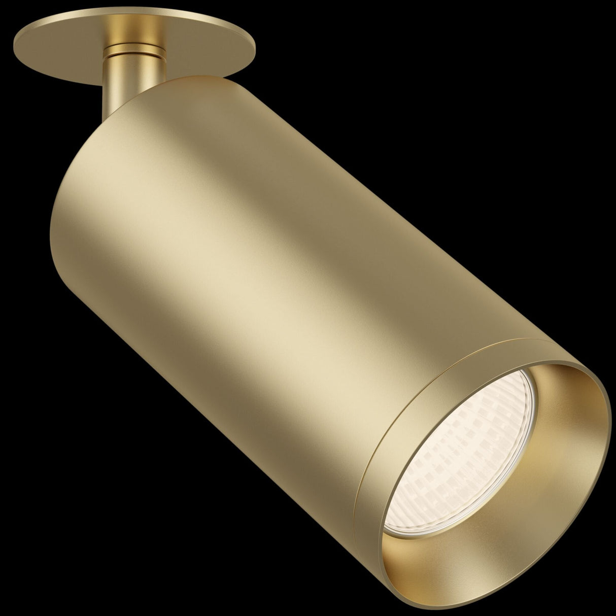 Elegant Matt Gold Adjustable Ceiling Lamp - Focus Series
