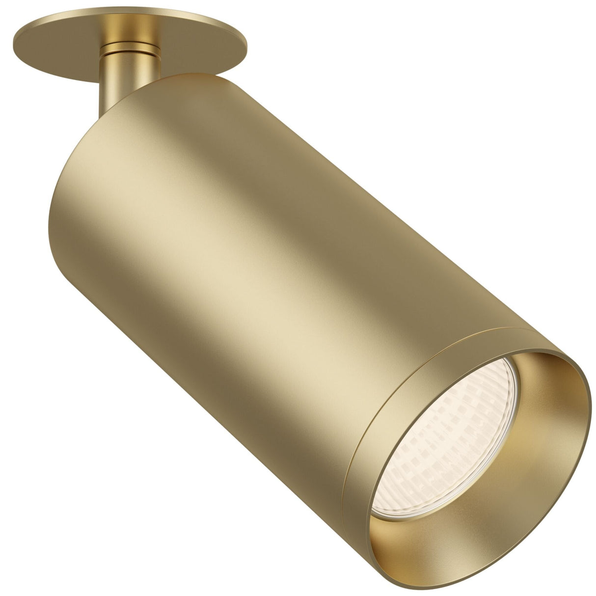 Elegant Matt Gold Adjustable Ceiling Lamp - Focus Series