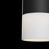 Pauline Black Modern Ceiling Lamp - Sleek Minimalist Design